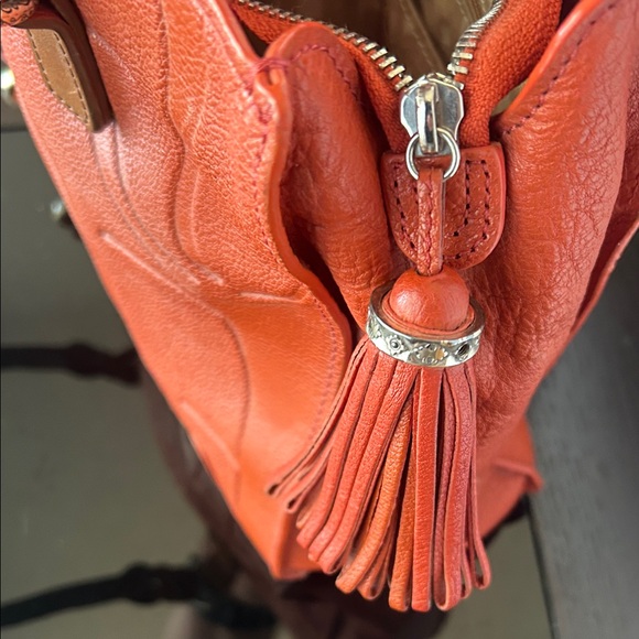 Brighton Ferrara Collection tote bag with braided handles and a heart charm - Picture 11 of 13